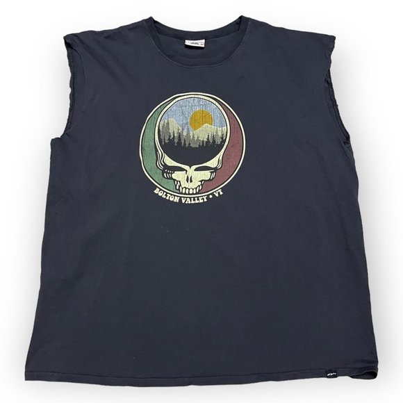 Grateful Dead Other - Grateful Dead Vintage Y2K Rock Band Cutoff Tank Sleeveless Tee Shirt - Mens XXL